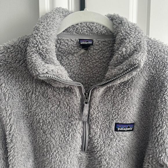 Patagonia Los Gatos Women's 1/4 Zip Pullover Medium Drifter Grey - Picture 4 of 9